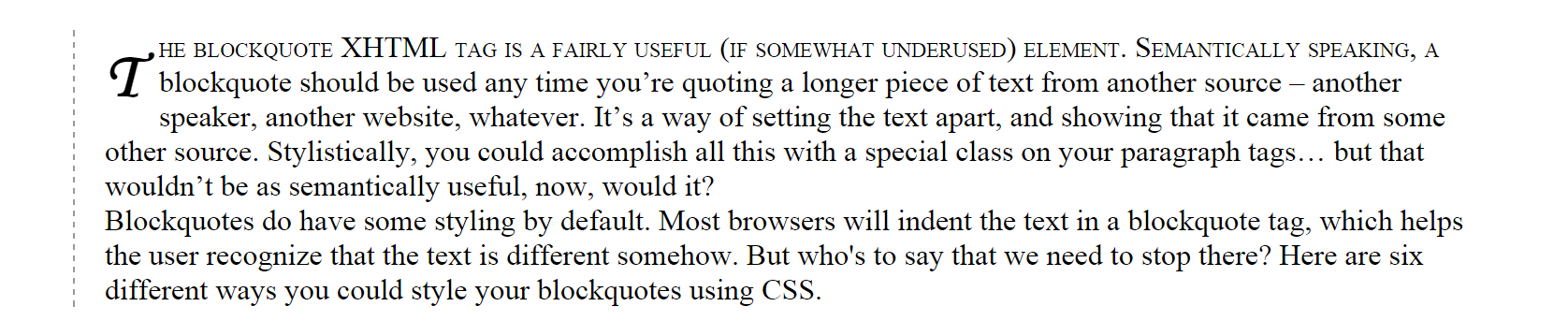 blockquote-style-firstletter